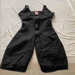 Faja longline zipper compression suit